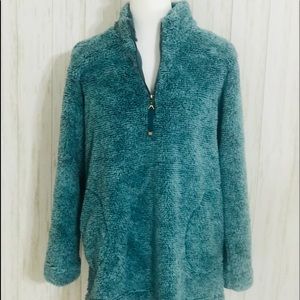 Women’s Soft Surroundings Medium Fleece Top Size M